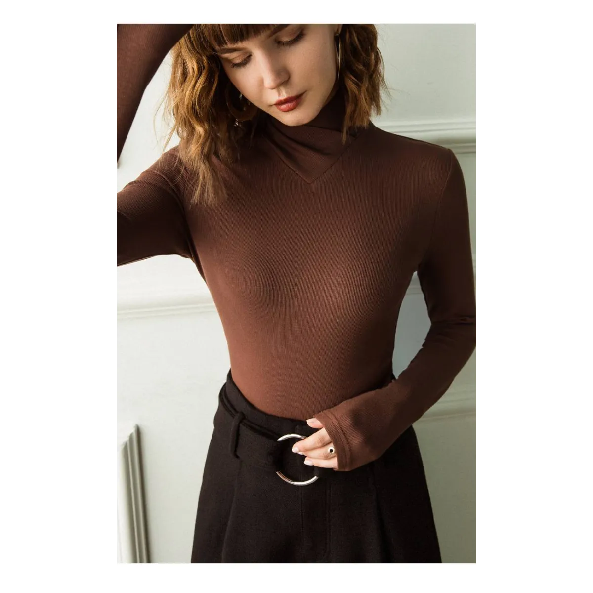 Long-Sleeved Fleece Pullover