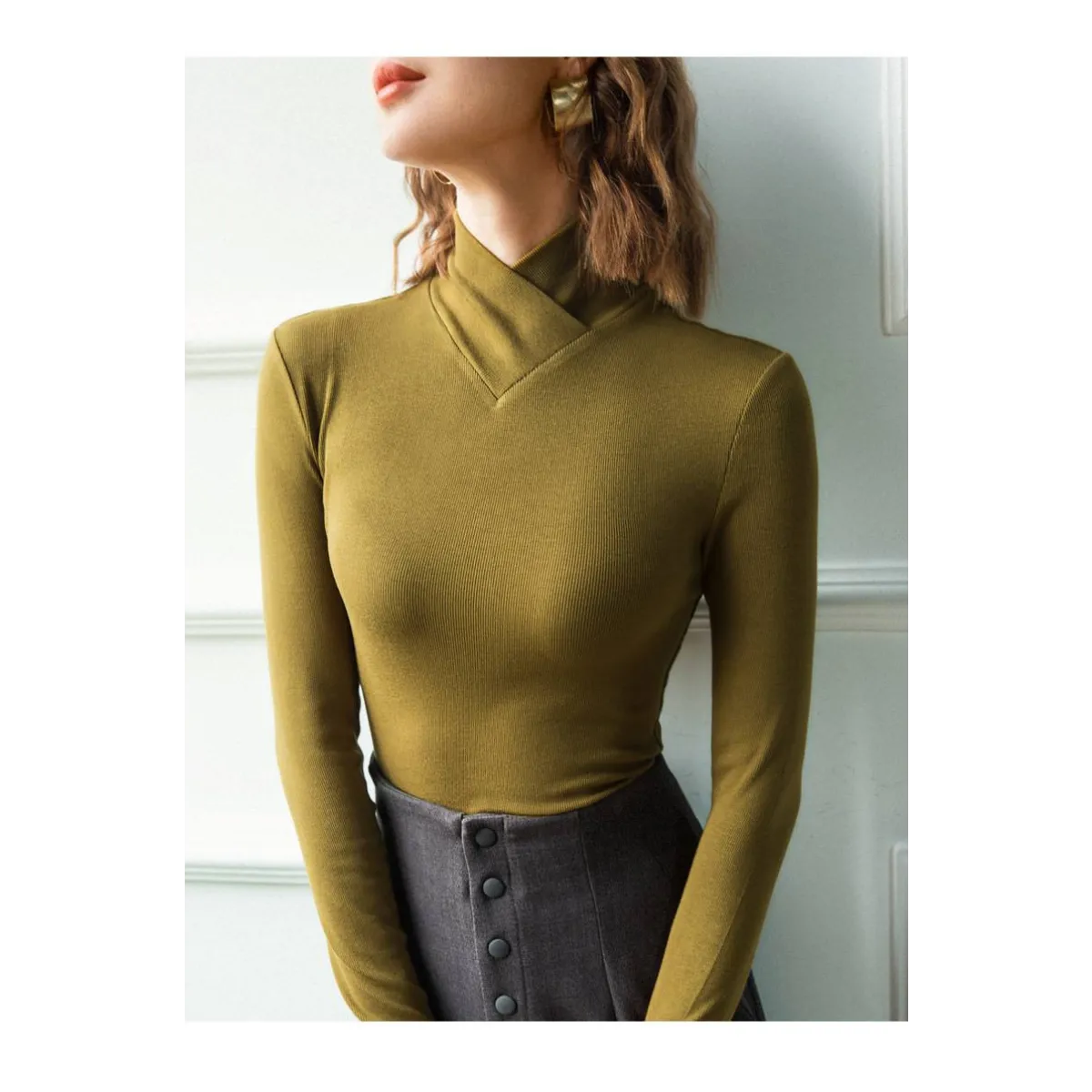 Long-Sleeved Fleece Pullover