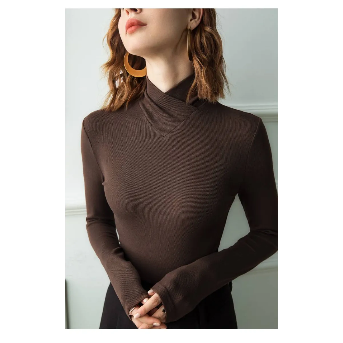 Long-Sleeved Fleece Pullover