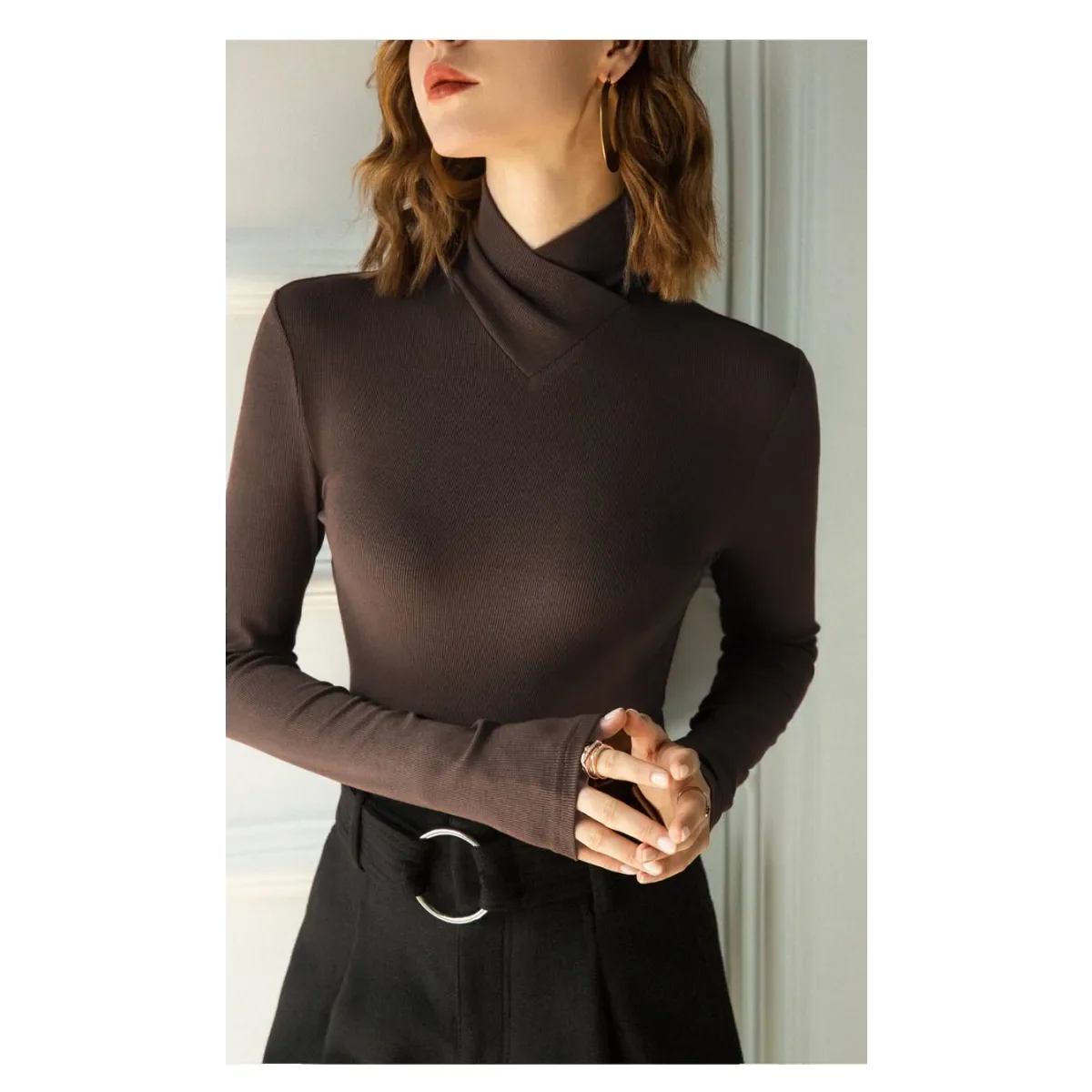 Long-Sleeved Fleece Pullover