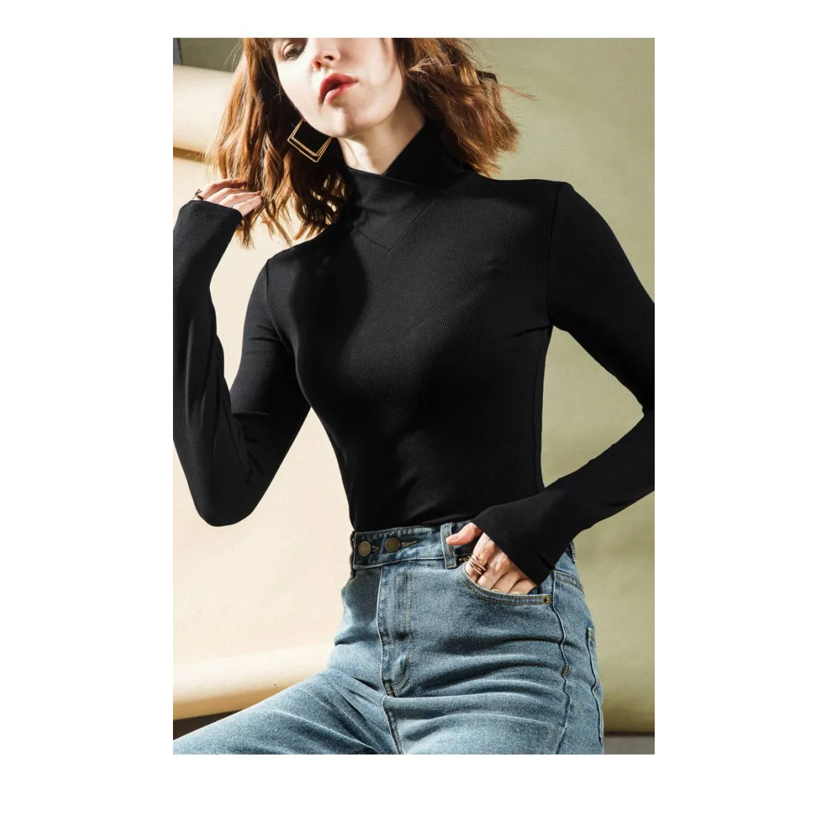 Long-Sleeved Fleece Pullover