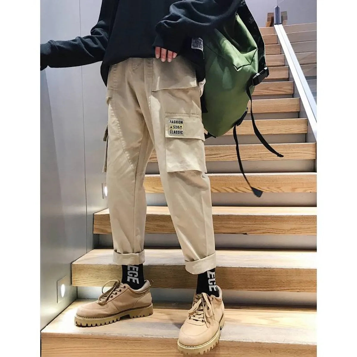 Men's Loose Cargo Pants