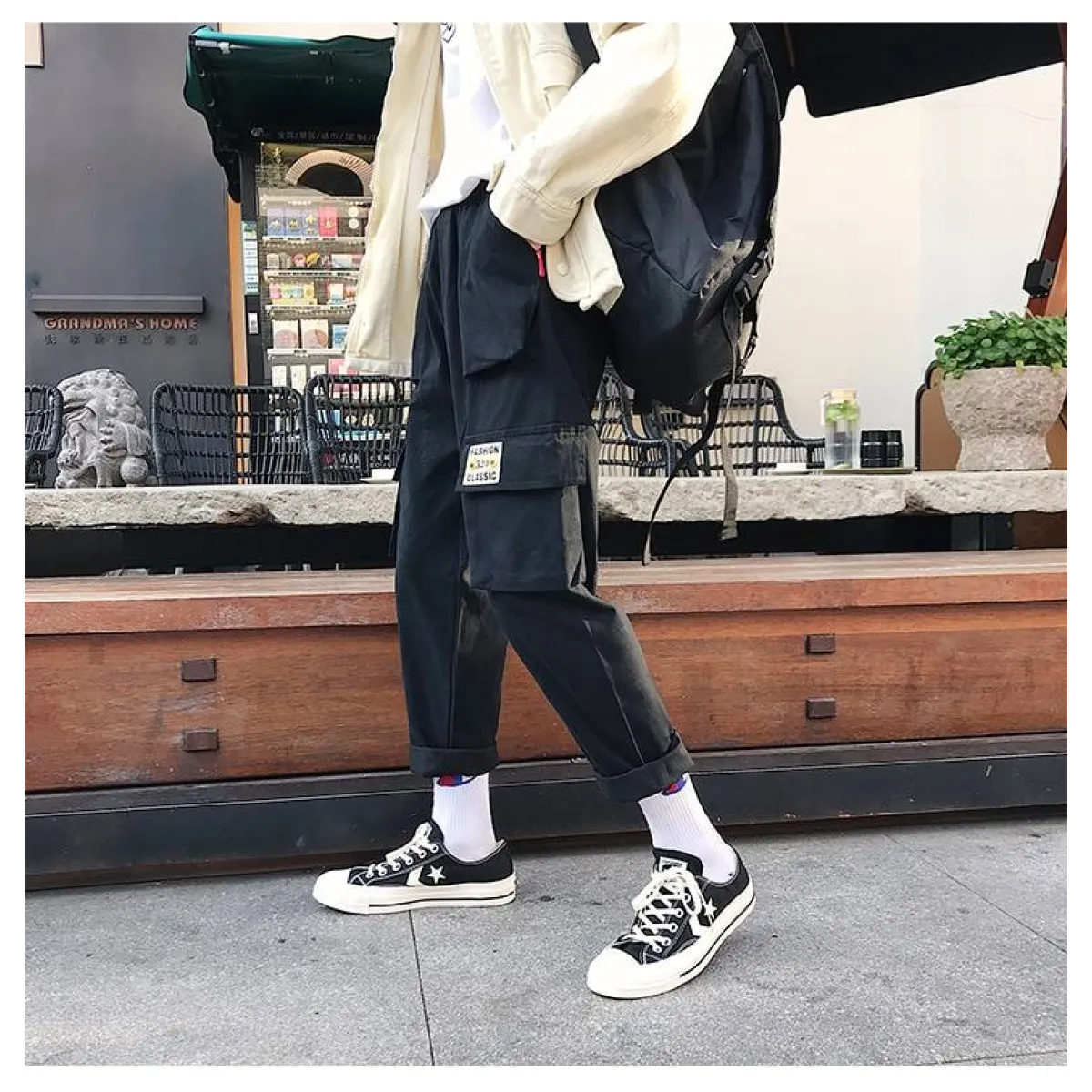 Men's Loose Cargo Pants