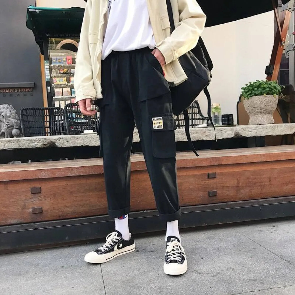 Men's Loose Cargo Pants