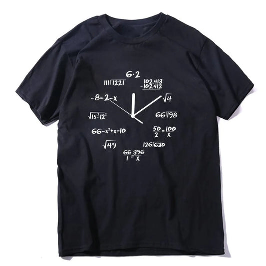Unisex Math Clock T-Shirt