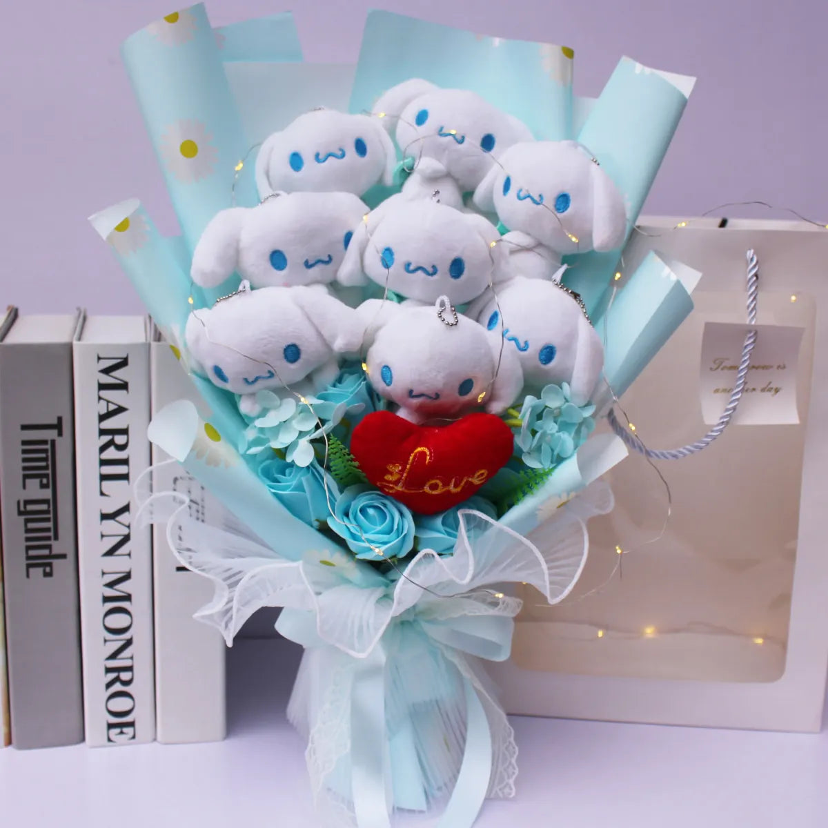 Plush Bouquet - My Melody, Kuromi, Cinnamoroll, KT Cat