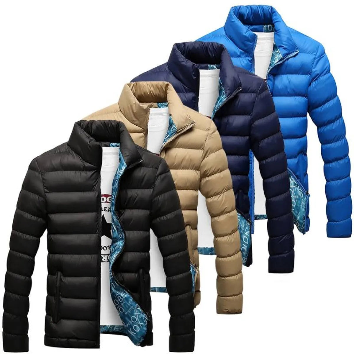 Men's Quilted Warm Jacket