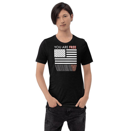 You are free Short-Sleeve Unisex T-Shirt