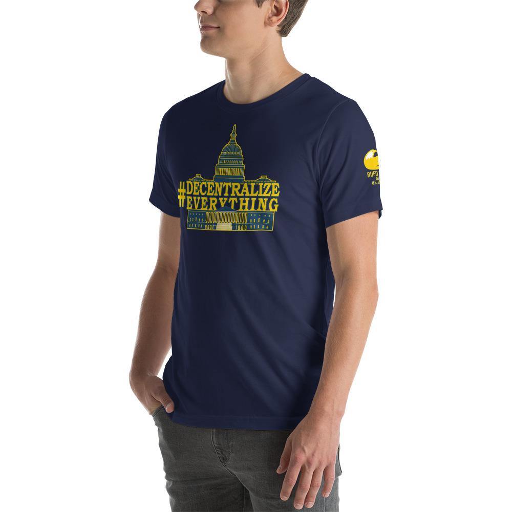#DecentralizeEverything - Michael Rufo For Congress T-Shirt