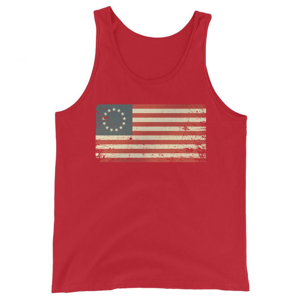 1776 Flag Unisex Tank Top