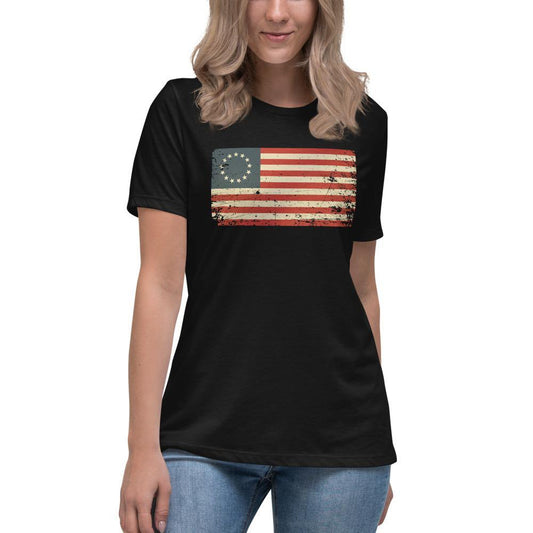 1776 Flag Women's Relaxed T-Shirt