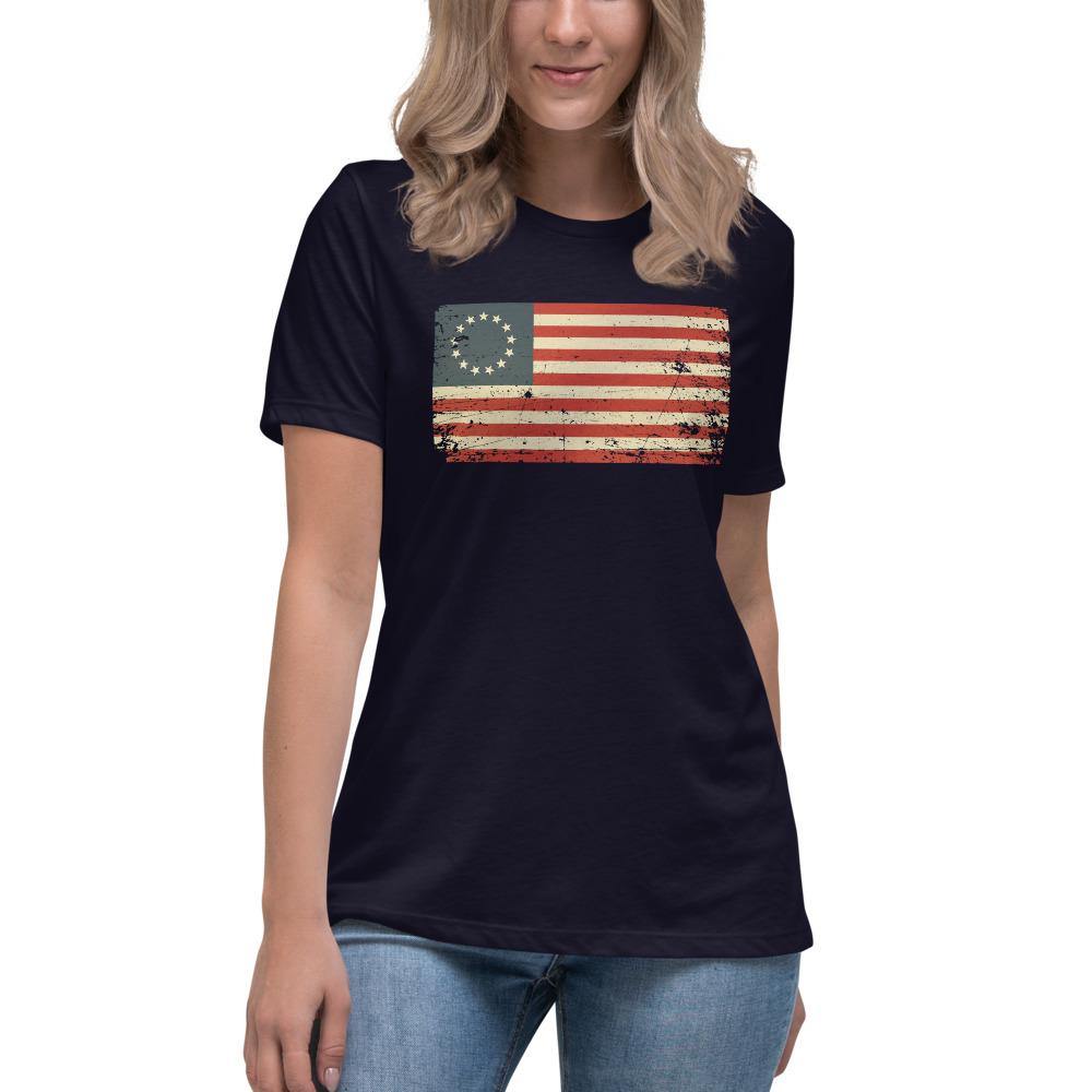 1776 Flag Women's Relaxed T-Shirt