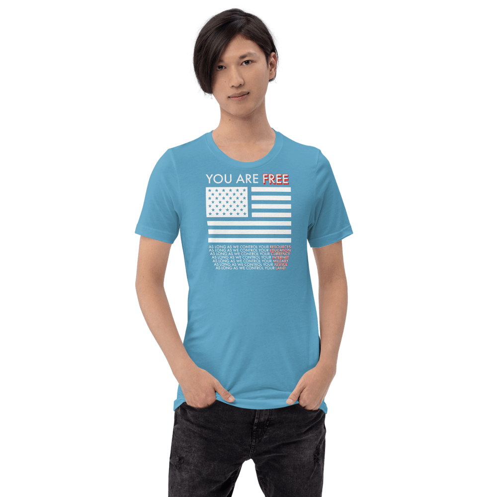 You are free Short-Sleeve Unisex T-Shirt
