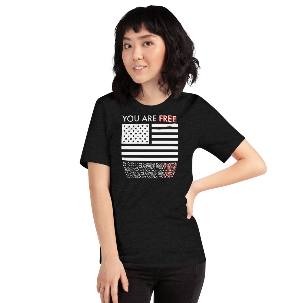 You are free Short-Sleeve Unisex T-Shirt