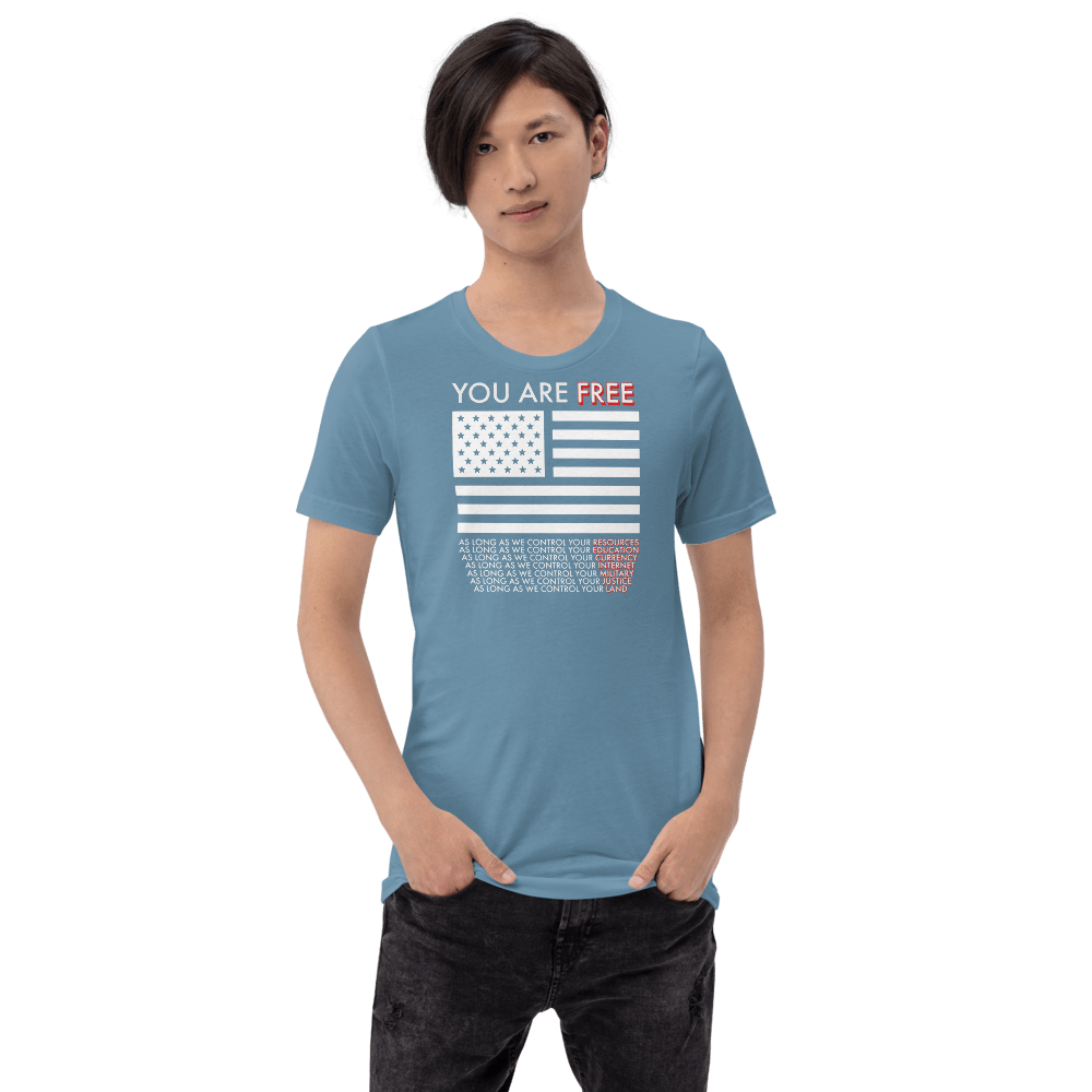 You are free Short-Sleeve Unisex T-Shirt