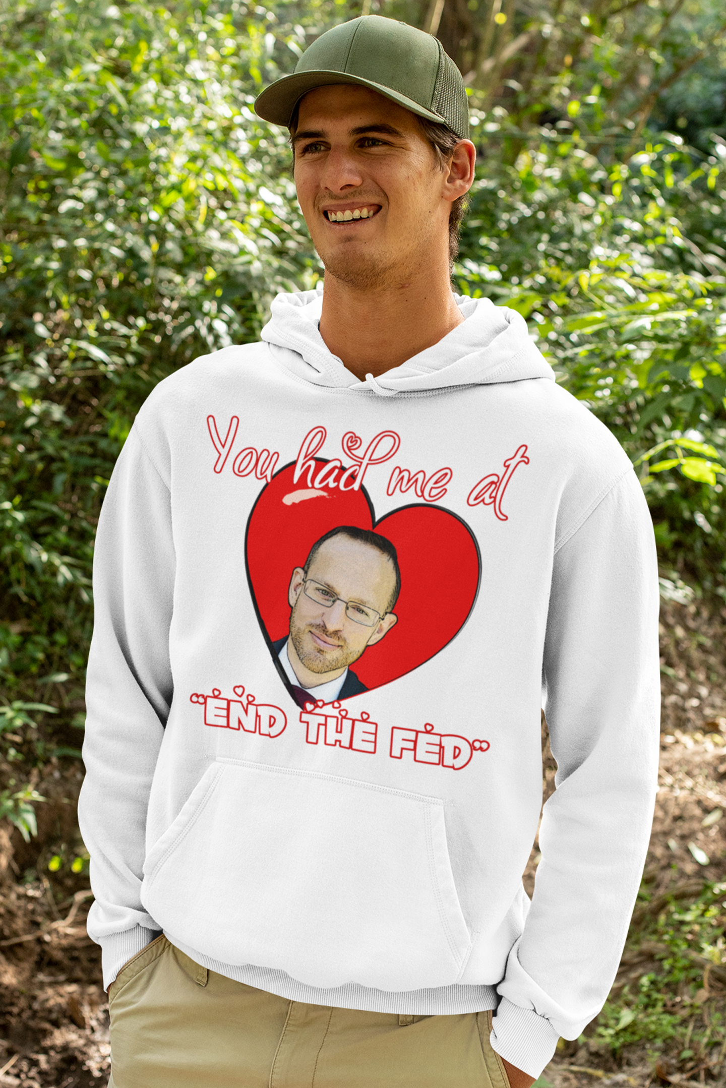You had me at "END the FED" Spike Cohen Valentine's Hoodie