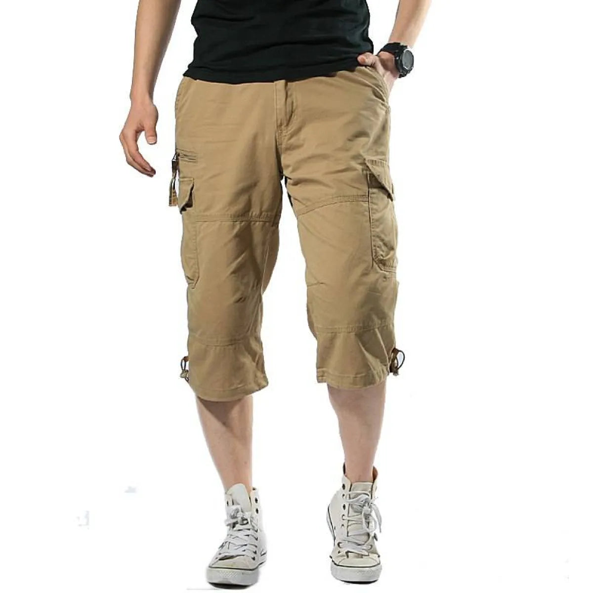 Multi Pocket Capris