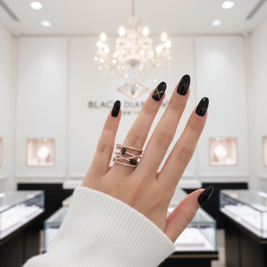 My Other Half- Limited Coffin Shape Diamond Rings