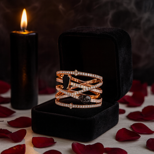 My Other Half- Limited Coffin Shape Diamond Rings
