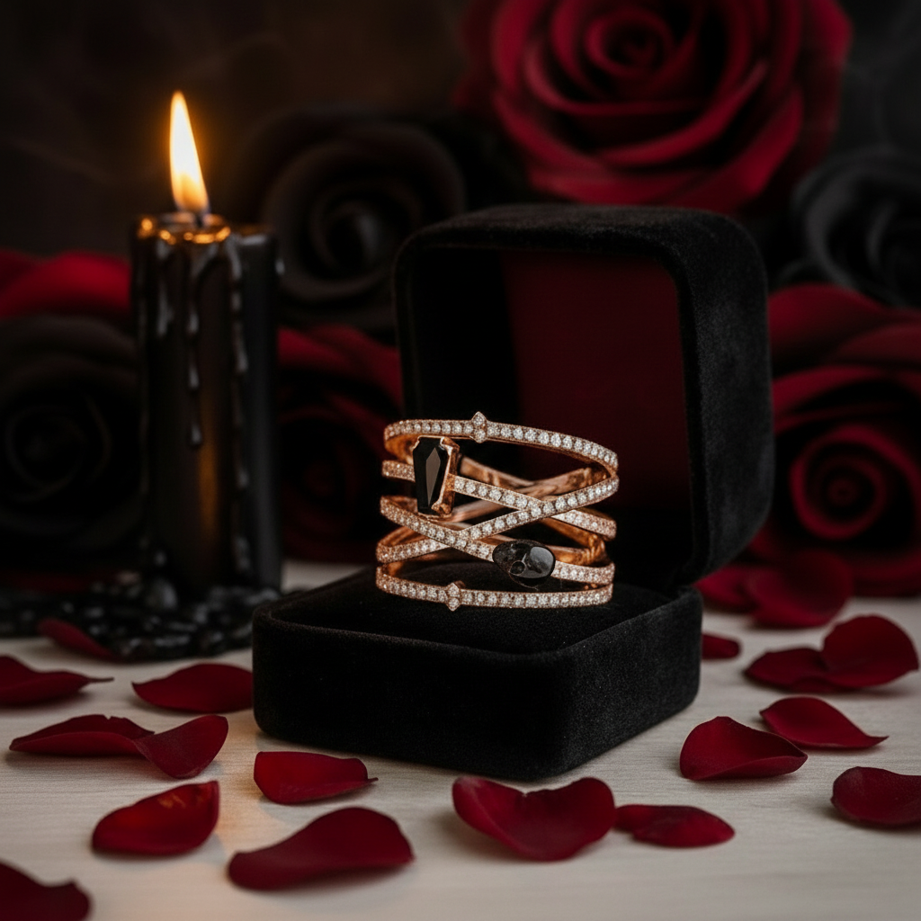 My Other Half- Limited Coffin Shape Diamond Rings