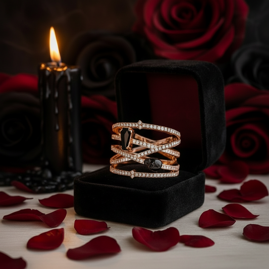 My Other Half- Limited Coffin Shape Diamond Rings