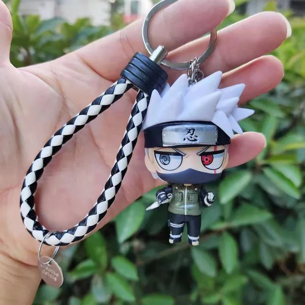 Naruto Anime Keychain – Ninja Action Figure Bag Charm Gift