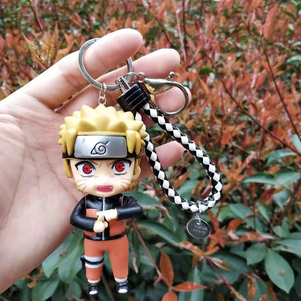 Naruto Anime Keychain – Ninja Action Figure Bag Charm Gift