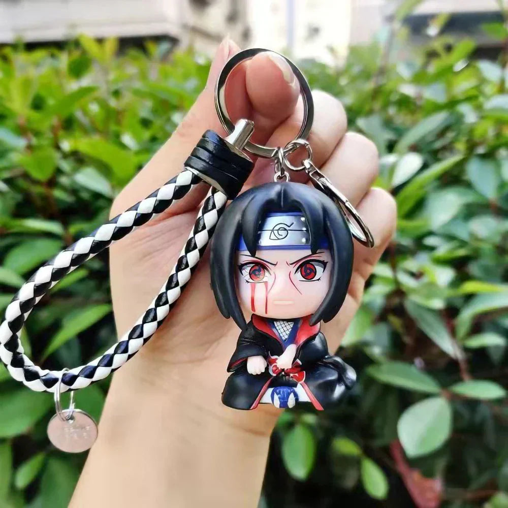 Naruto Anime Keychain – Ninja Action Figure Bag Charm Gift