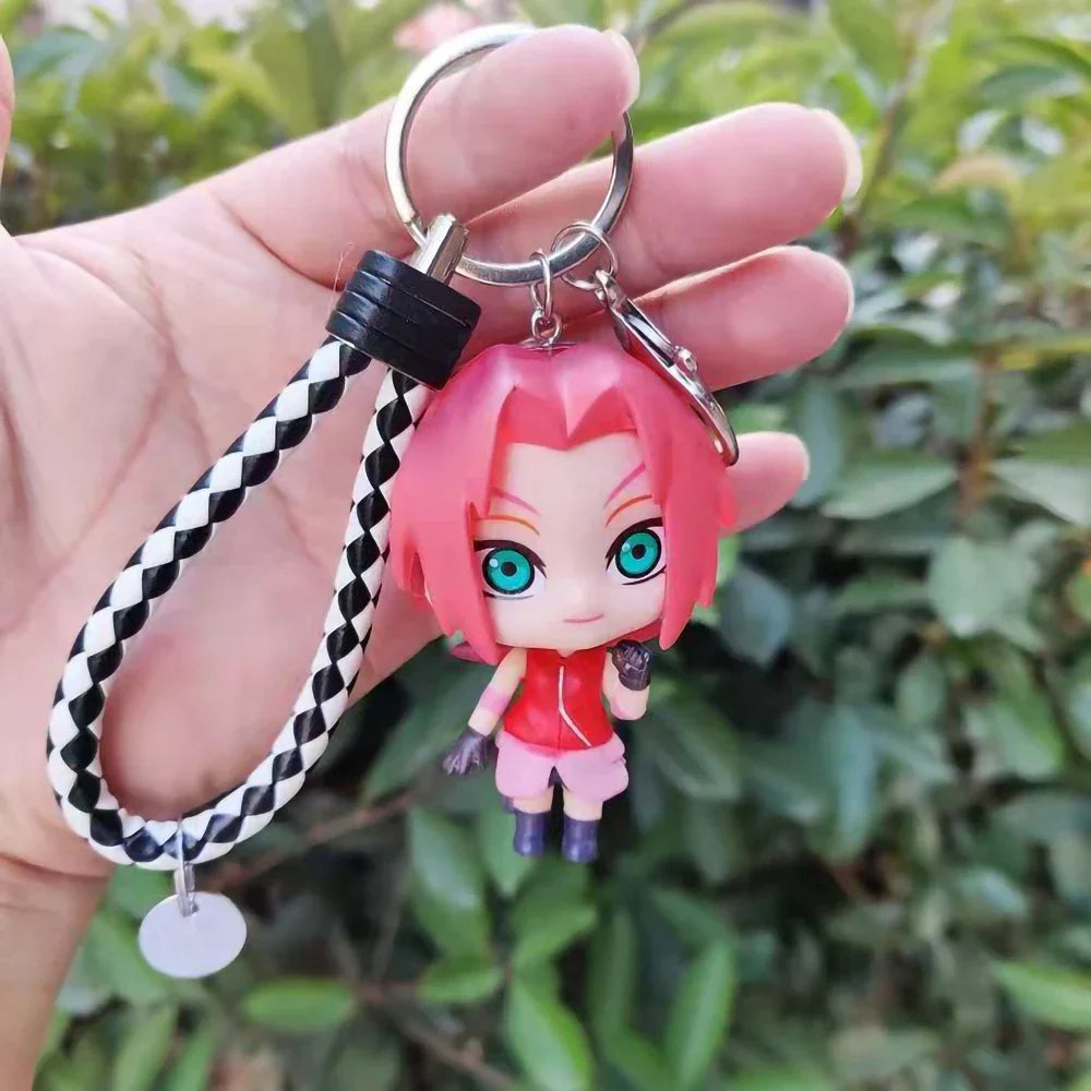 Naruto Anime Keychain – Ninja Action Figure Bag Charm Gift