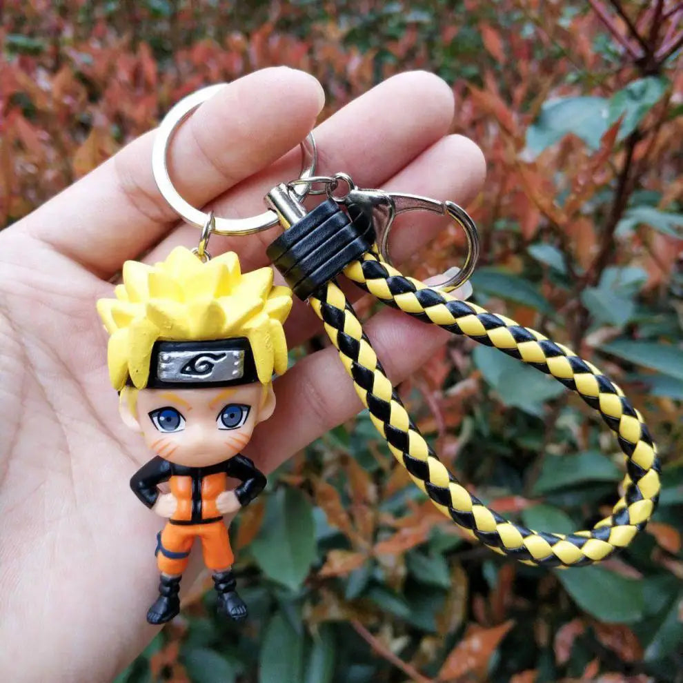 Naruto Anime Keychain – Ninja Action Figure Bag Charm Gift