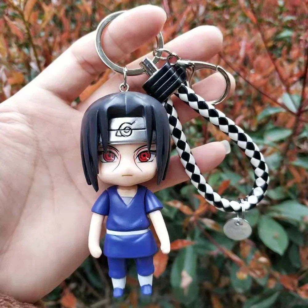 Naruto Anime Keychain – Ninja Action Figure Bag Charm Gift