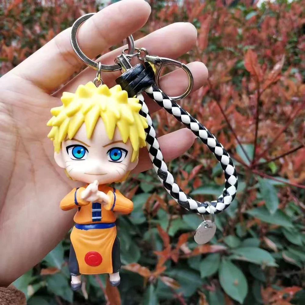 Naruto Anime Keychain – Ninja Action Figure Bag Charm Gift