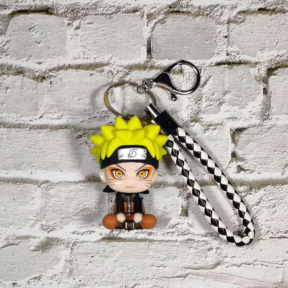 Naruto Anime Keychain – Ninja Action Figure Bag Charm Gift