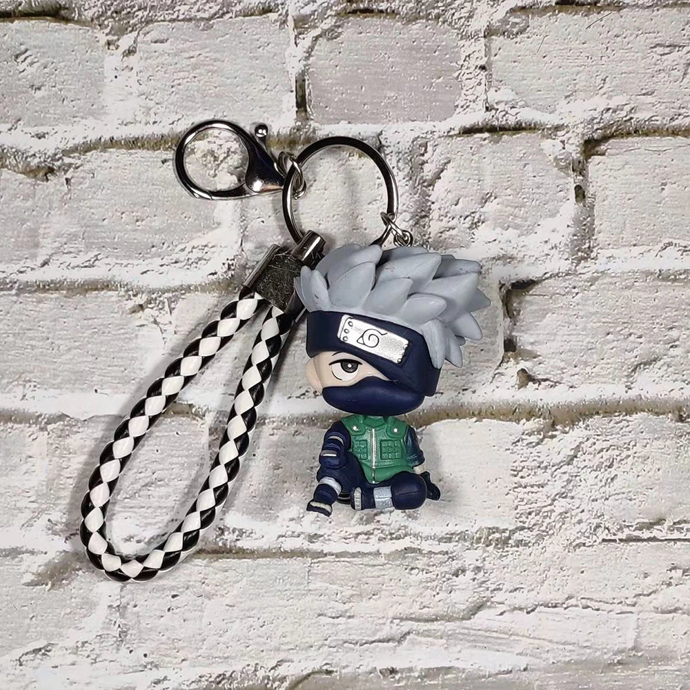 Naruto Anime Keychain – Ninja Action Figure Bag Charm Gift