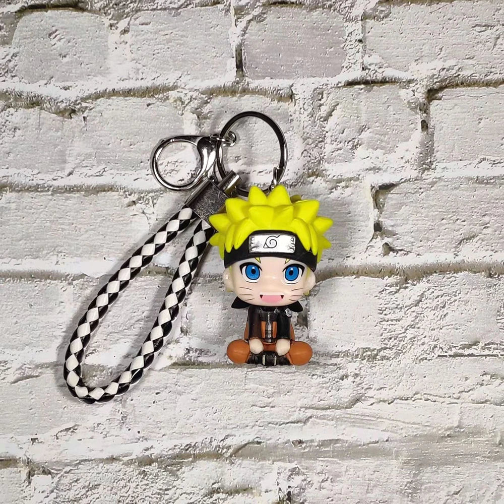 Naruto Anime Keychain – Ninja Action Figure Bag Charm Gift
