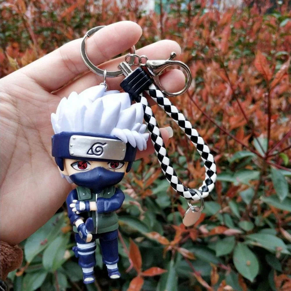 Naruto Anime Keychain – Ninja Action Figure Bag Charm Gift