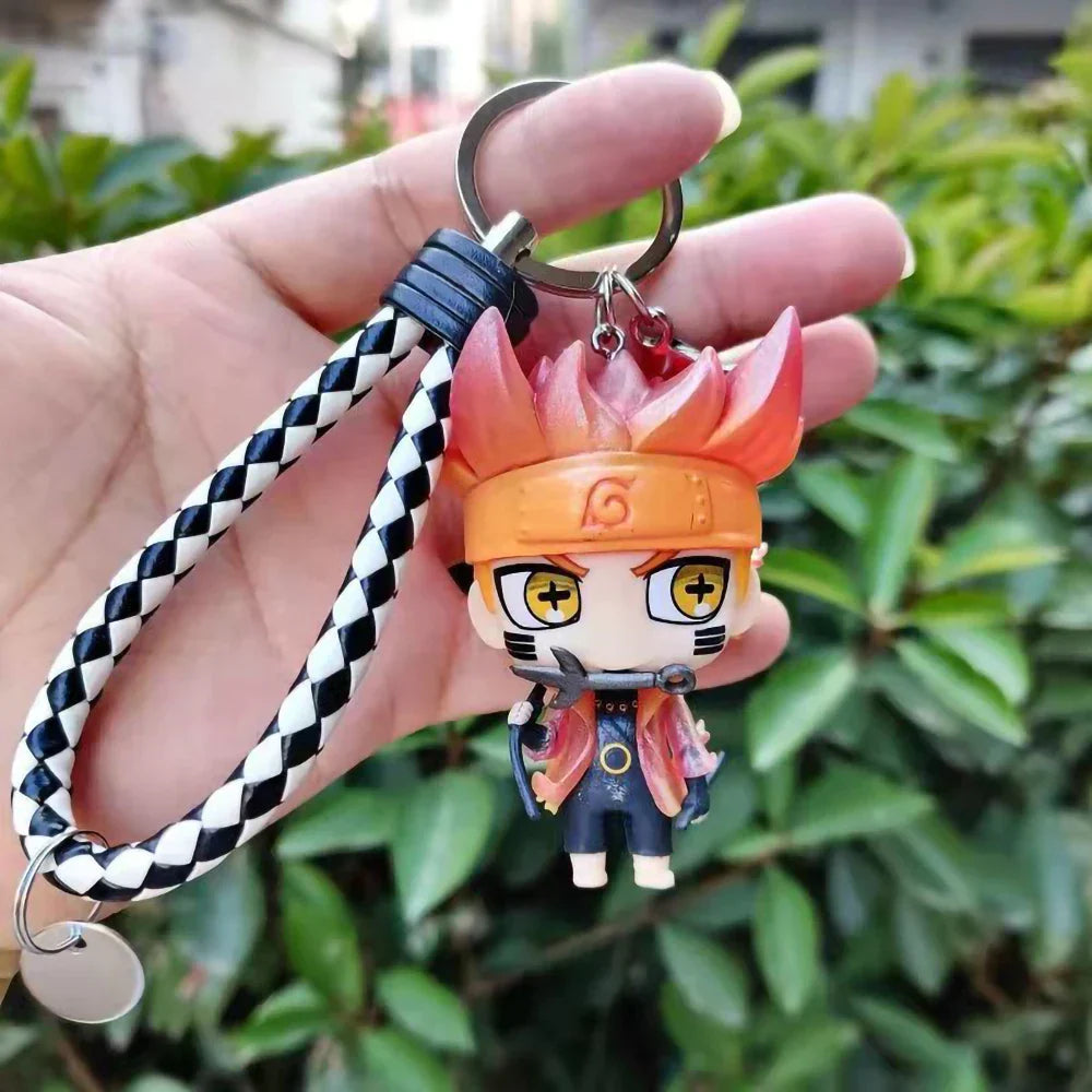 Naruto Anime Keychain – Ninja Action Figure Bag Charm Gift
