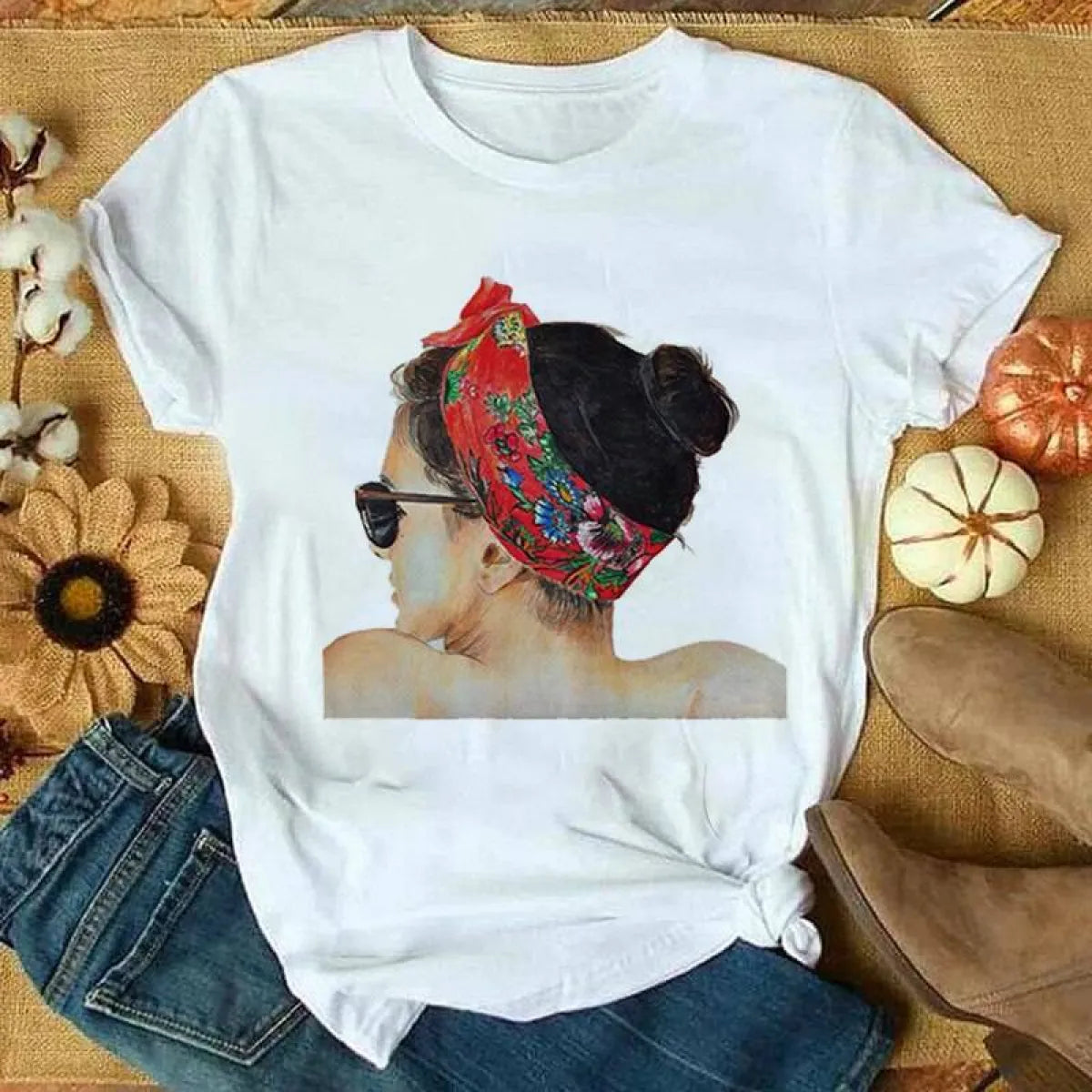 O-Neck Harajuku T-shirt