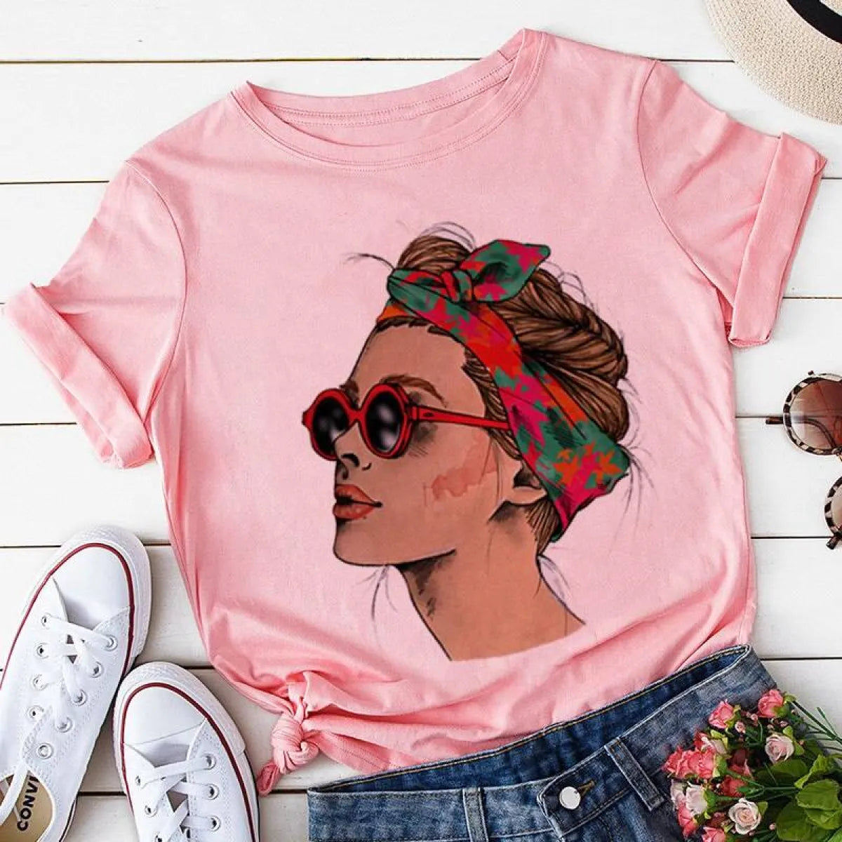 O-Neck Harajuku T-shirt