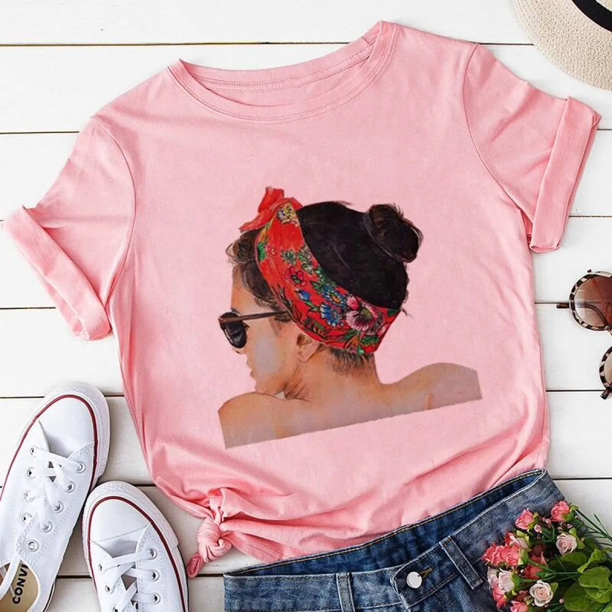 O-Neck Harajuku T-shirt