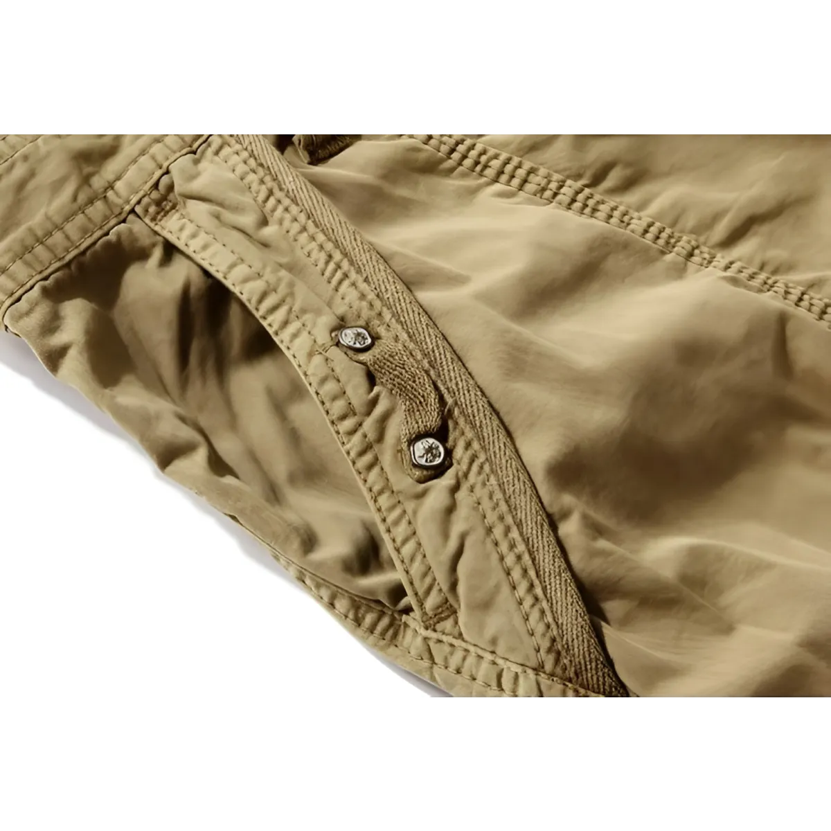 Patterned Art Textile Shorts