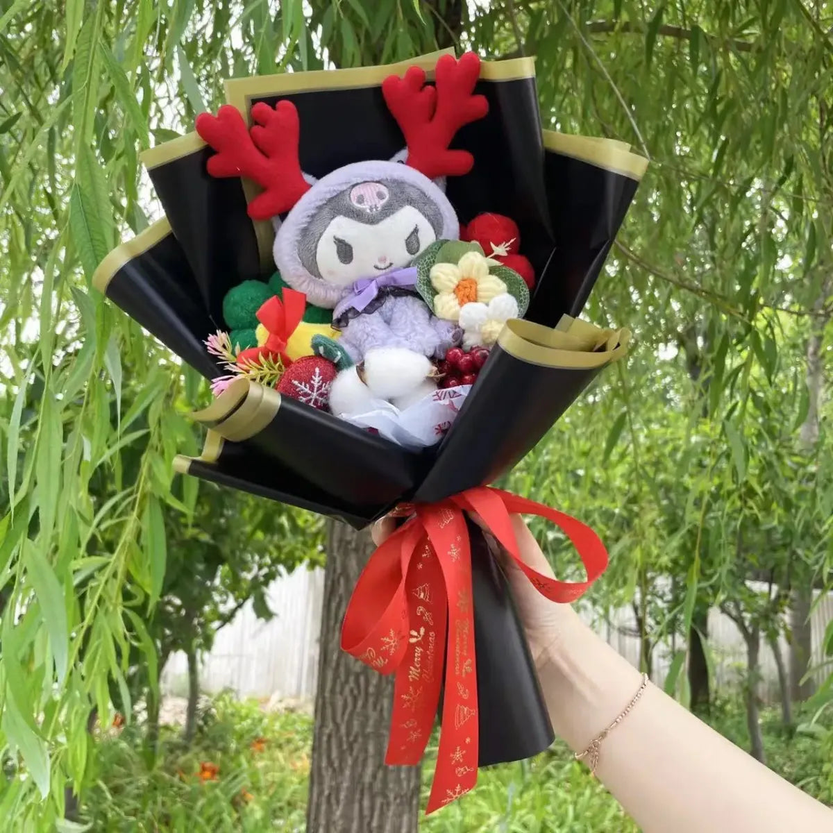 Graduation Plush Bouquet – Halloween & Christmas Gift for Kids