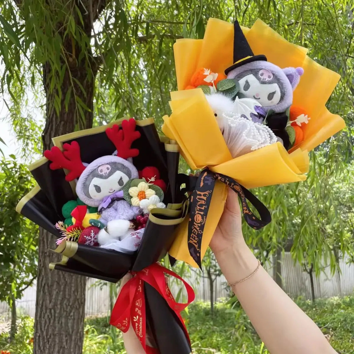 Graduation Plush Bouquet – Halloween & Christmas Gift for Kids