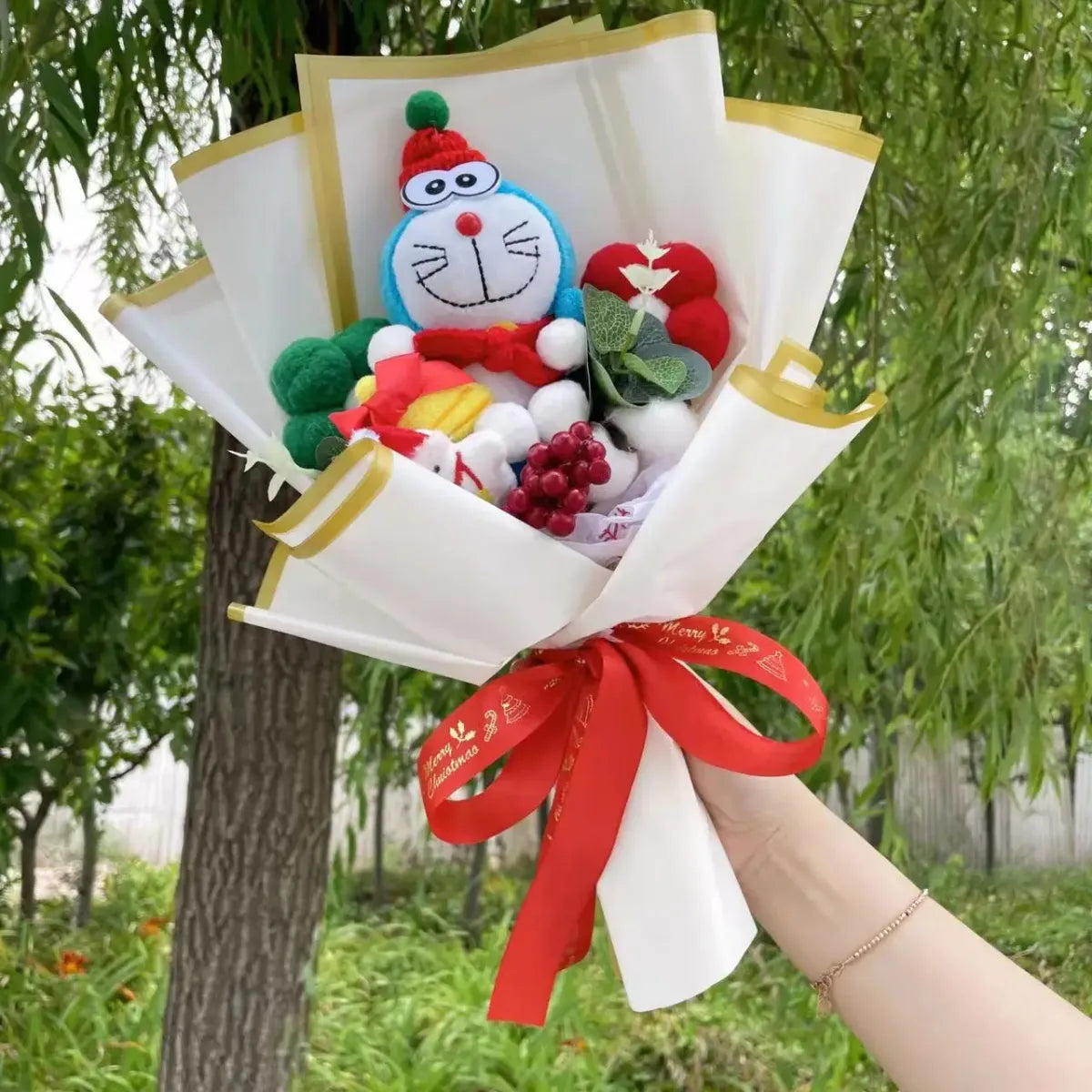 Graduation Plush Bouquet – Halloween & Christmas Gift for Kids