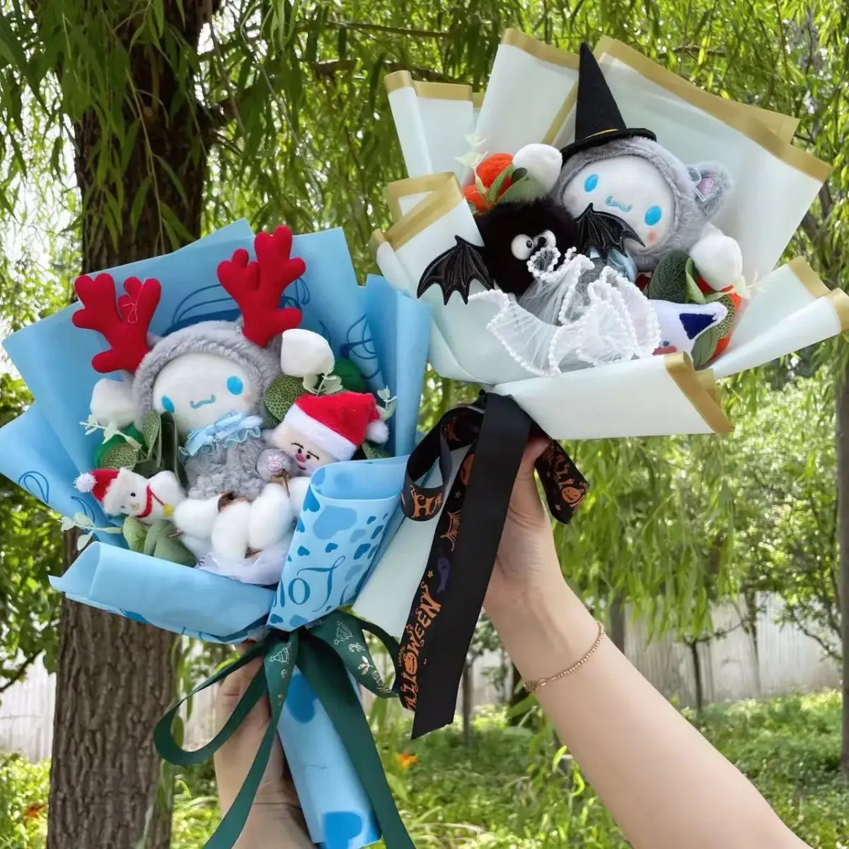 Graduation Plush Bouquet – Halloween & Christmas Gift for Kids