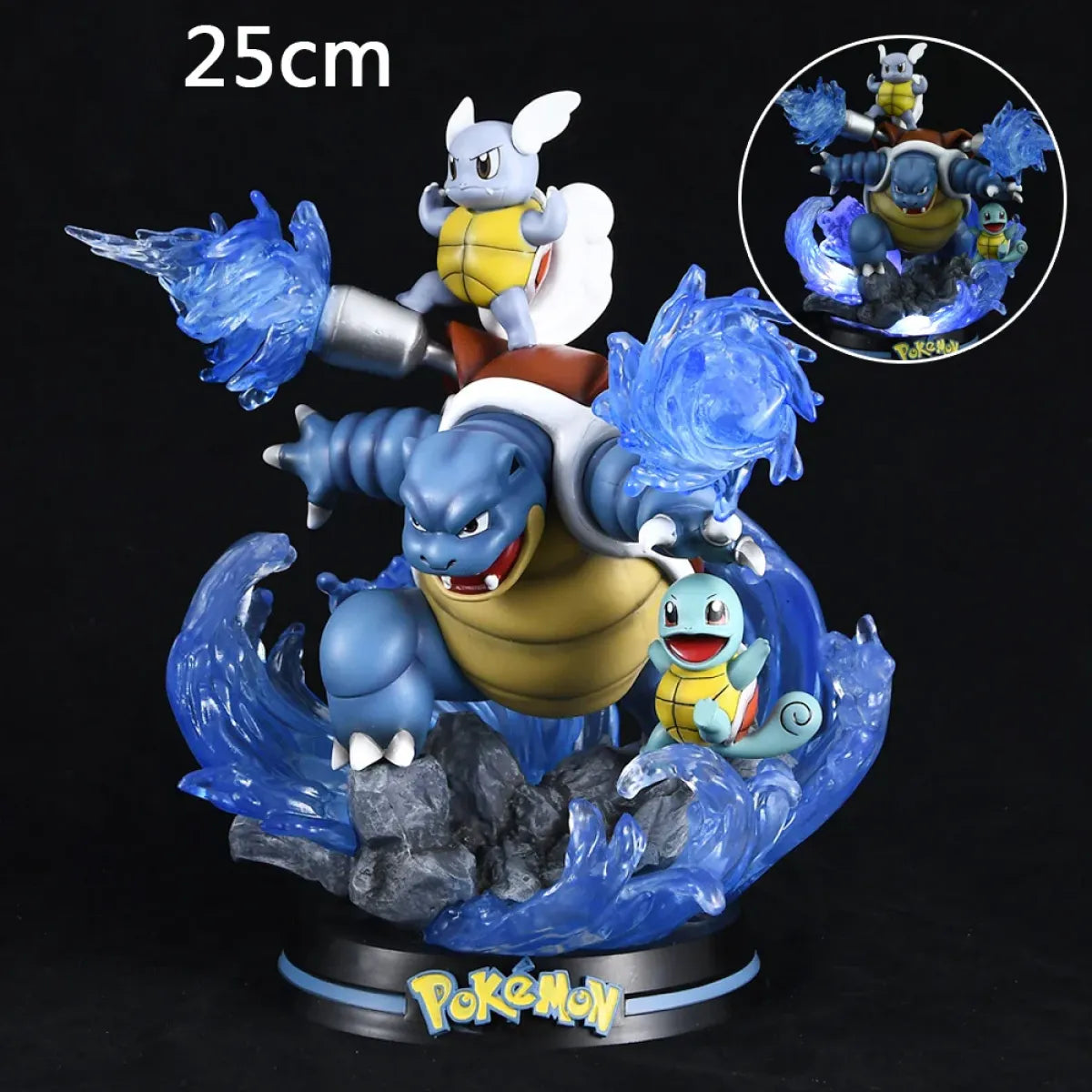 Pokemon Evolution Figures - Charizard, Eevee, Mewtwo, Gengar