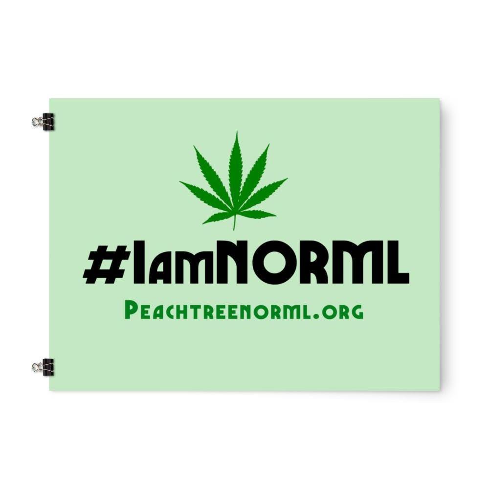 #IAmNORML Photo paper poster
