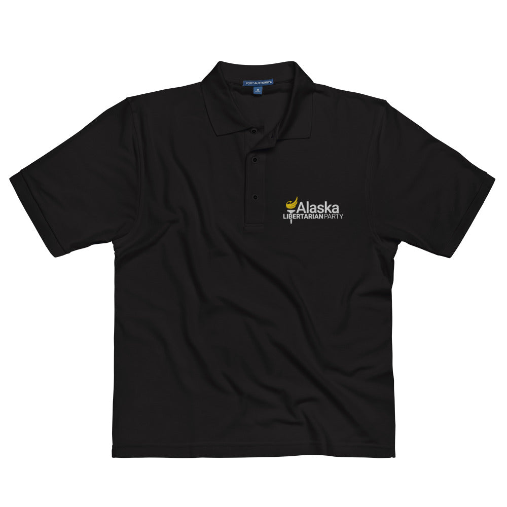 Alaska Libertarian Party Men's Premium Polo