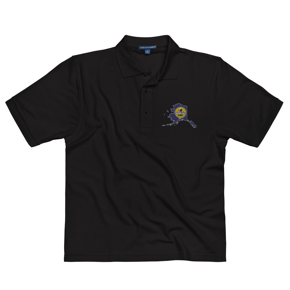 Alaska Libertarian Party Men's Premium Polo