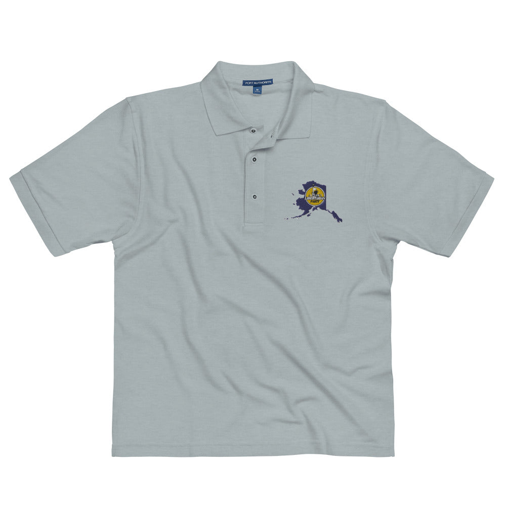 Alaska Libertarian Party Men's Premium Polo